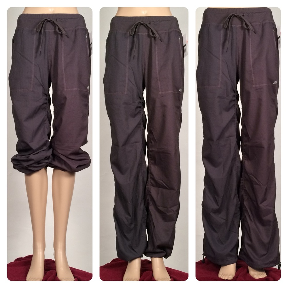 Marika Dry-Wik Stretch Drawcord Pants - Gray